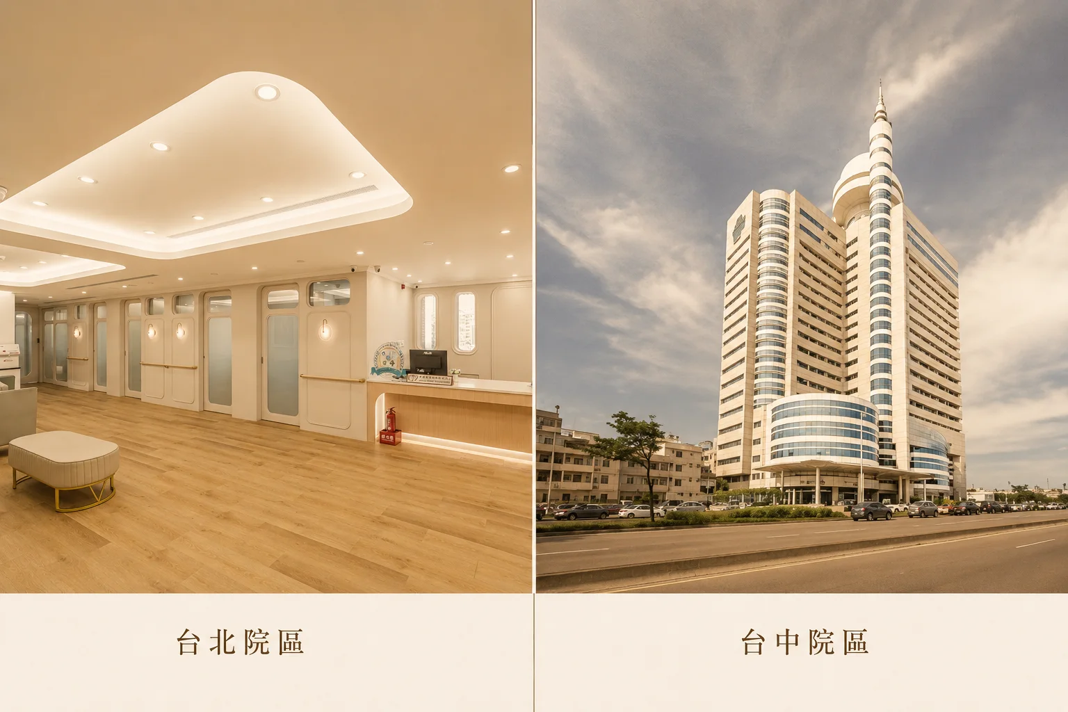 約書亞診所台北院區（書田診所）與林鼎淯醫師台中門診（童綜合醫院）